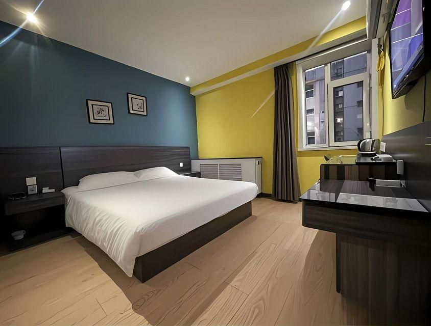 Hongpingguo Hotel - تيانجين - غرفة نوم
