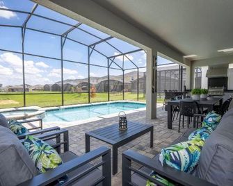 Fantastic Spacious Family Villa Close To Disney - Davenport - Balkon