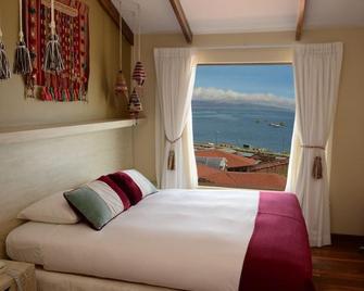 Hotel Rosario Lago Titicaca - Copacabana - Ložnice