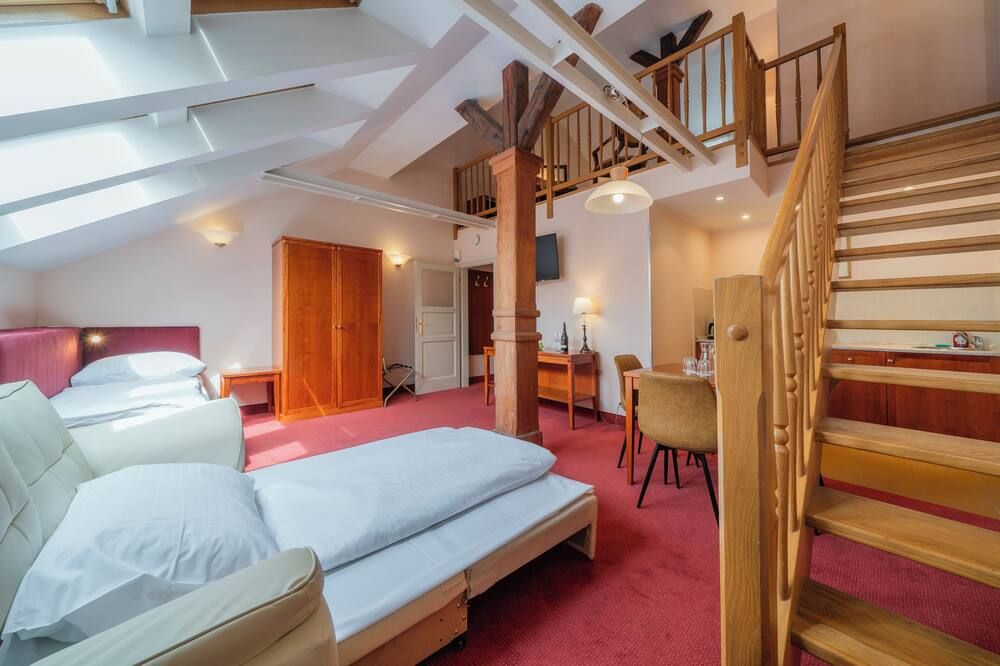 هوتل رافيلو براج - براغ - غرفة نوم