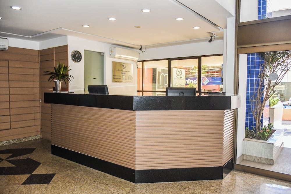 Mont Blanc Apart Hotel - Nova Iguaçu - Front desk