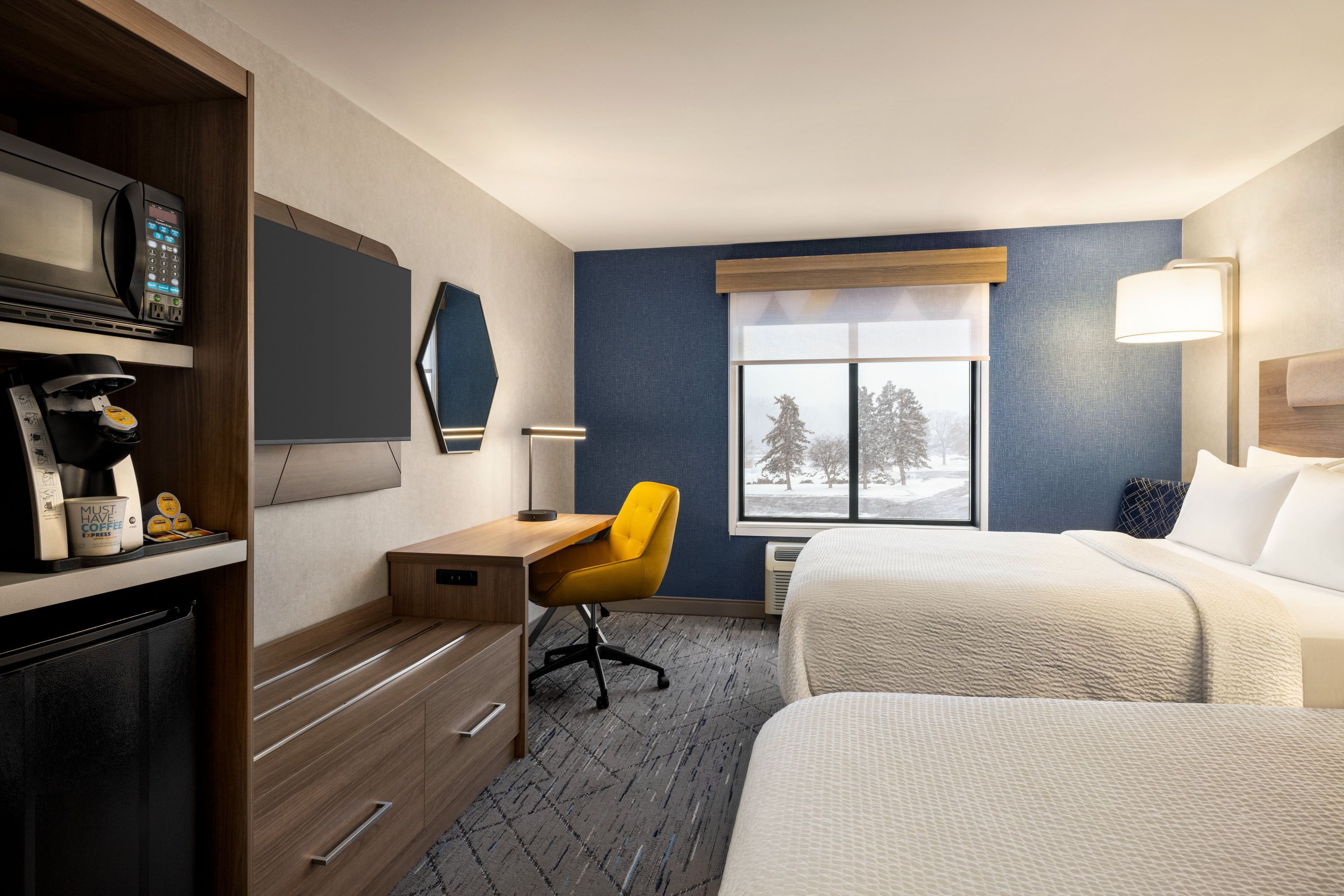 Holiday Inn Express Syracuse Airport By IHG - סיראקוז - חדר שינה