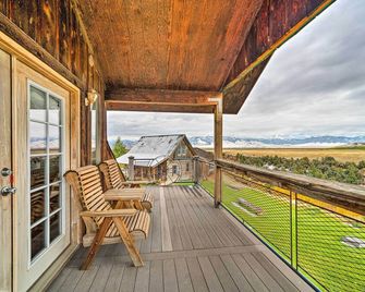 'Dreamswest' Ennis Studio w/ Deck & Stunning Views - Ennis - Balcony