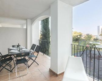 2187-Lovely 2bedrooms With Pool And Play - Manilva - Balcón