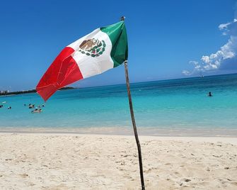 Quinta Eva Sofia-Colibri Apartment,in Front Barcelo Maya Hotel & All The Cenotes - Puerto Aventuras - Plage