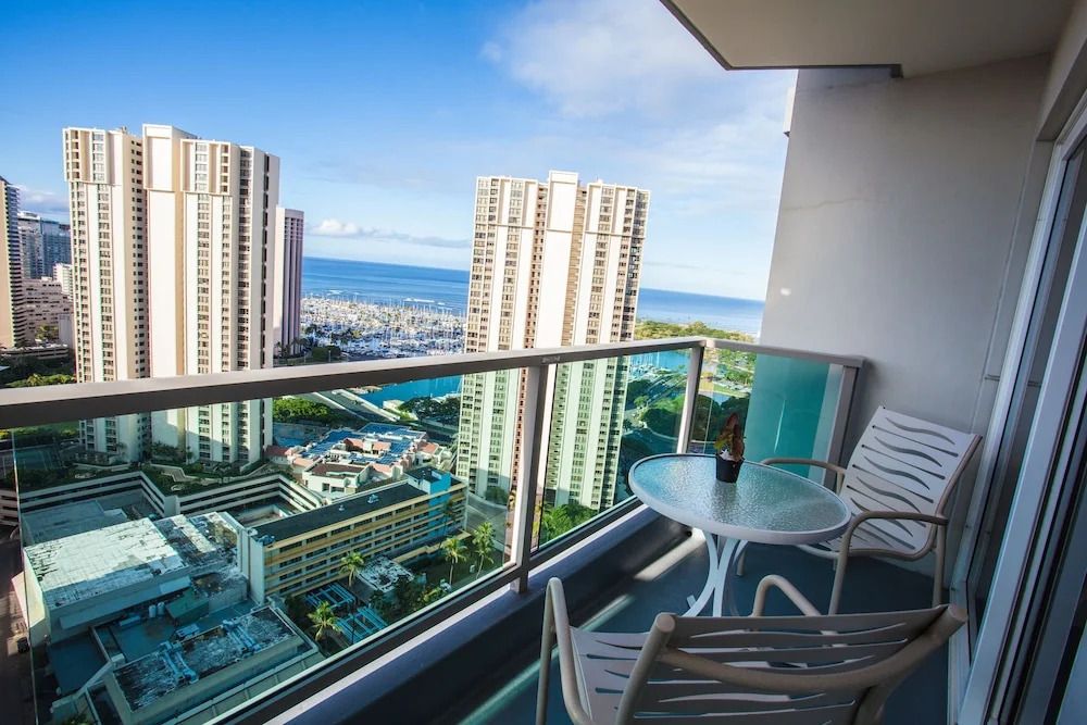 Ala Moana Hotel by AirPads - הונולולו - מרפסת