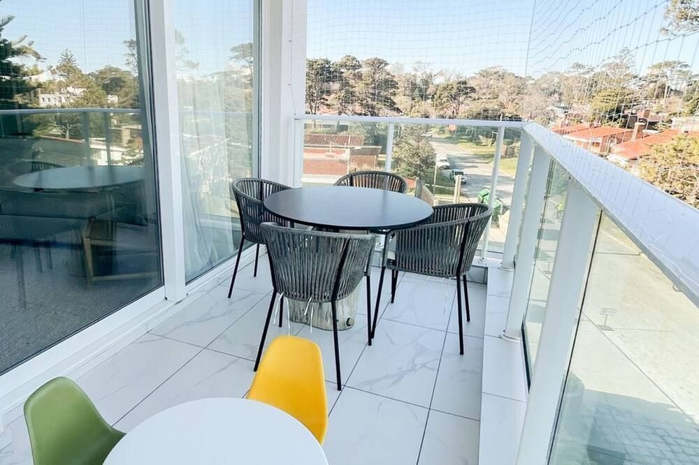 Beautiful apartment in paramount all inclusive in one of the best buildings in the city. - Punta del Este - Balcony