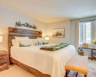 Wintergreen Resort Condo Deck and Golf Course Views - Roseland - Habitación