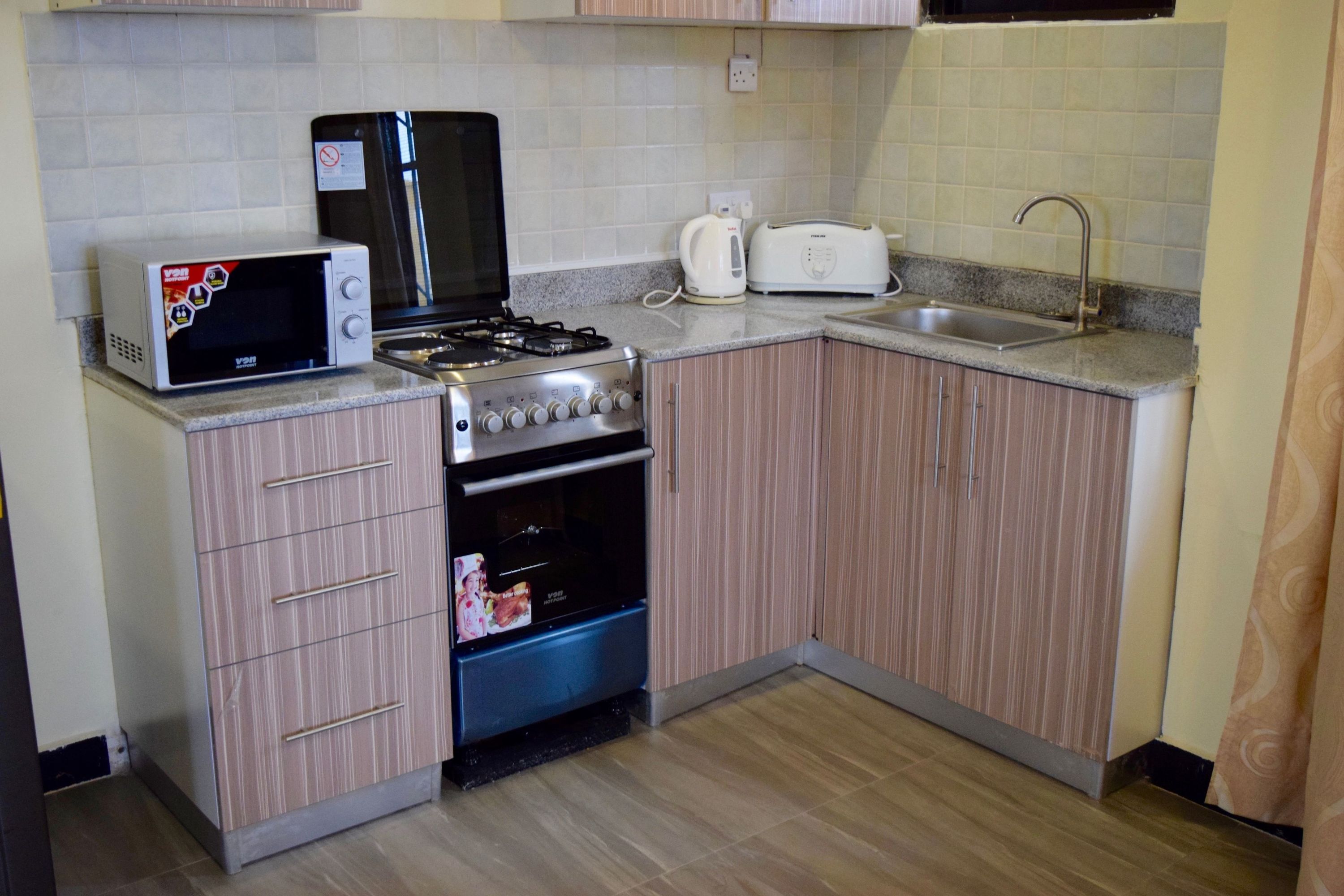 New Avon Apartments - דר א-סאלאם - מטבח