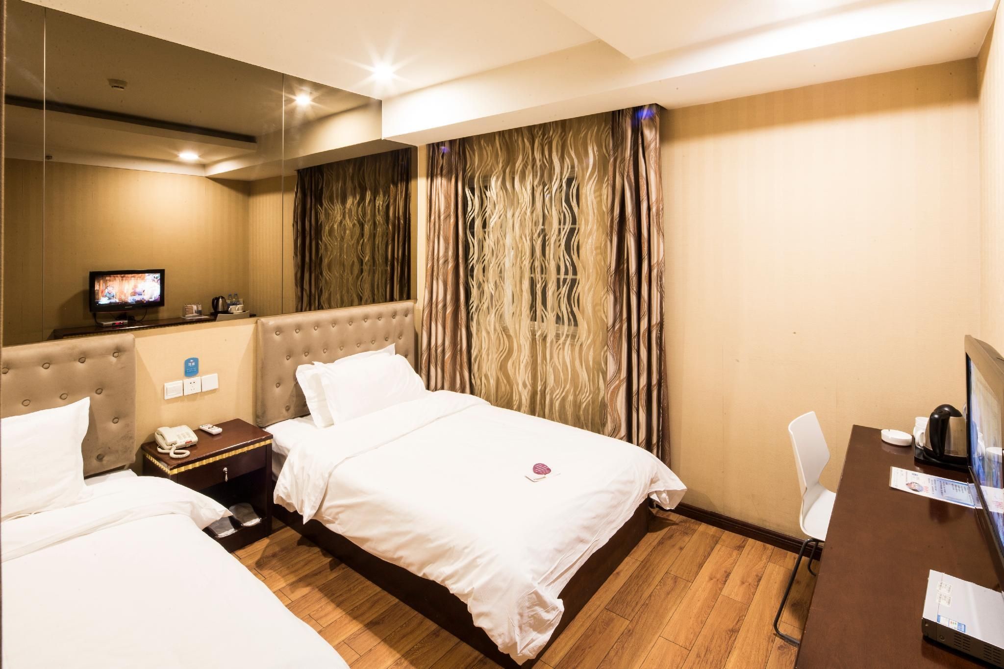 Hanting Express Tianjin Heping Road - טיאנג'ין - חדר שינה