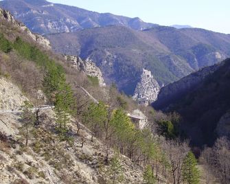 Charming 1 bedroom-apartment in medieval village, 1 hour from Nice - Entrevaux - Edificio