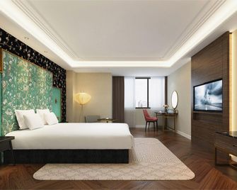 Jinjiang Metropolo Hotel Quanzhou Jinjiang Sunshine Plaza Airport - Čchüan-čou - Ložnice