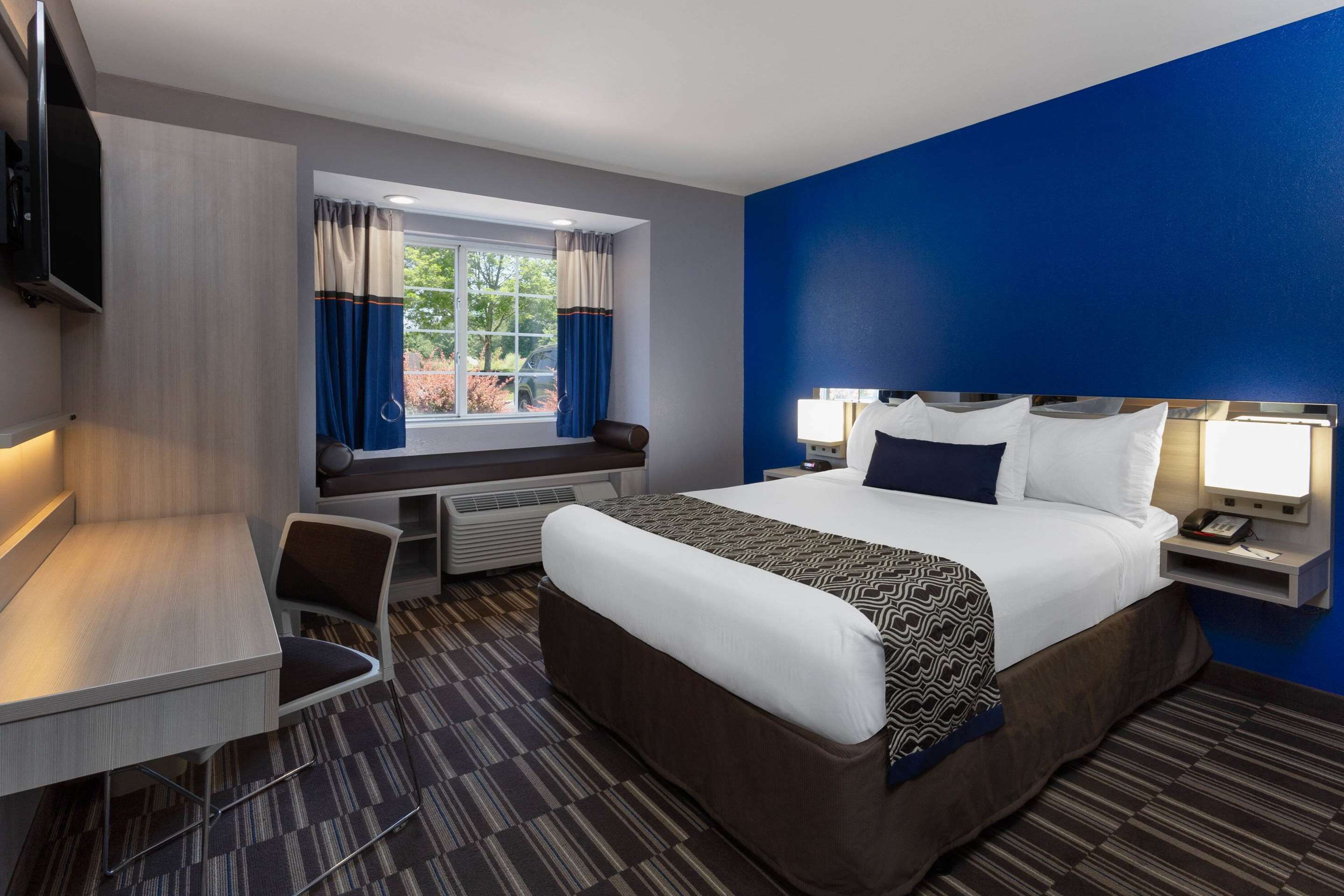Microtel Inn & Suites by Wyndham Bethel/Danbury - Bethel - Slaapkamer