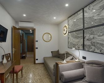 هوتل جويراتو - البندقية - غرفة معيشة