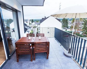 Ferienwohnung Weitblick Koblenz - Koblenz - Balcony