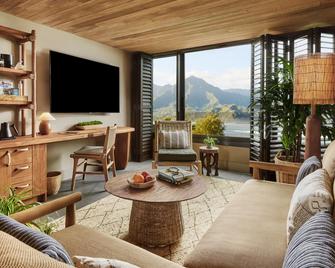 1 Hotel Hanalei Bay - פרינסוויל - סלון