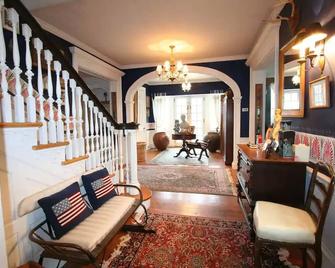 100 + Yr Old Georgian Manor W/Character - King of Prussia - Living room