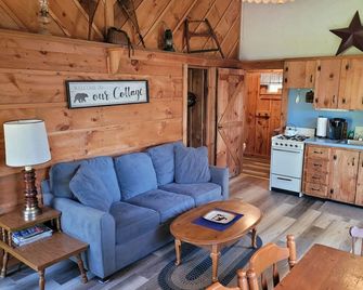 Beach cottage on the water - private and pet friendly! - Franklin - Soggiorno