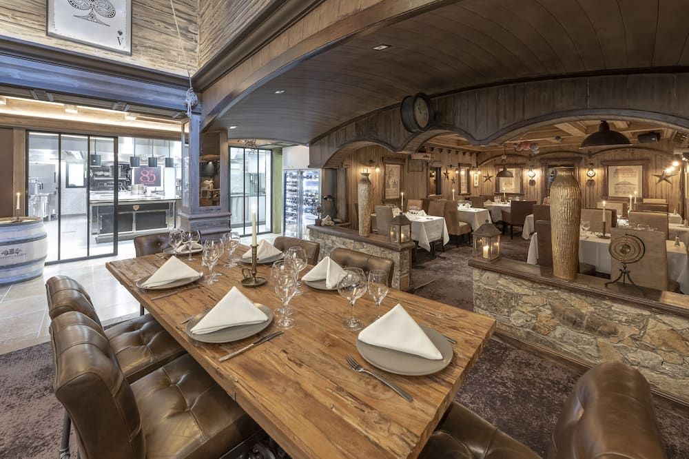 Hôtel La Chaudanne - Les Allues - Ristorante