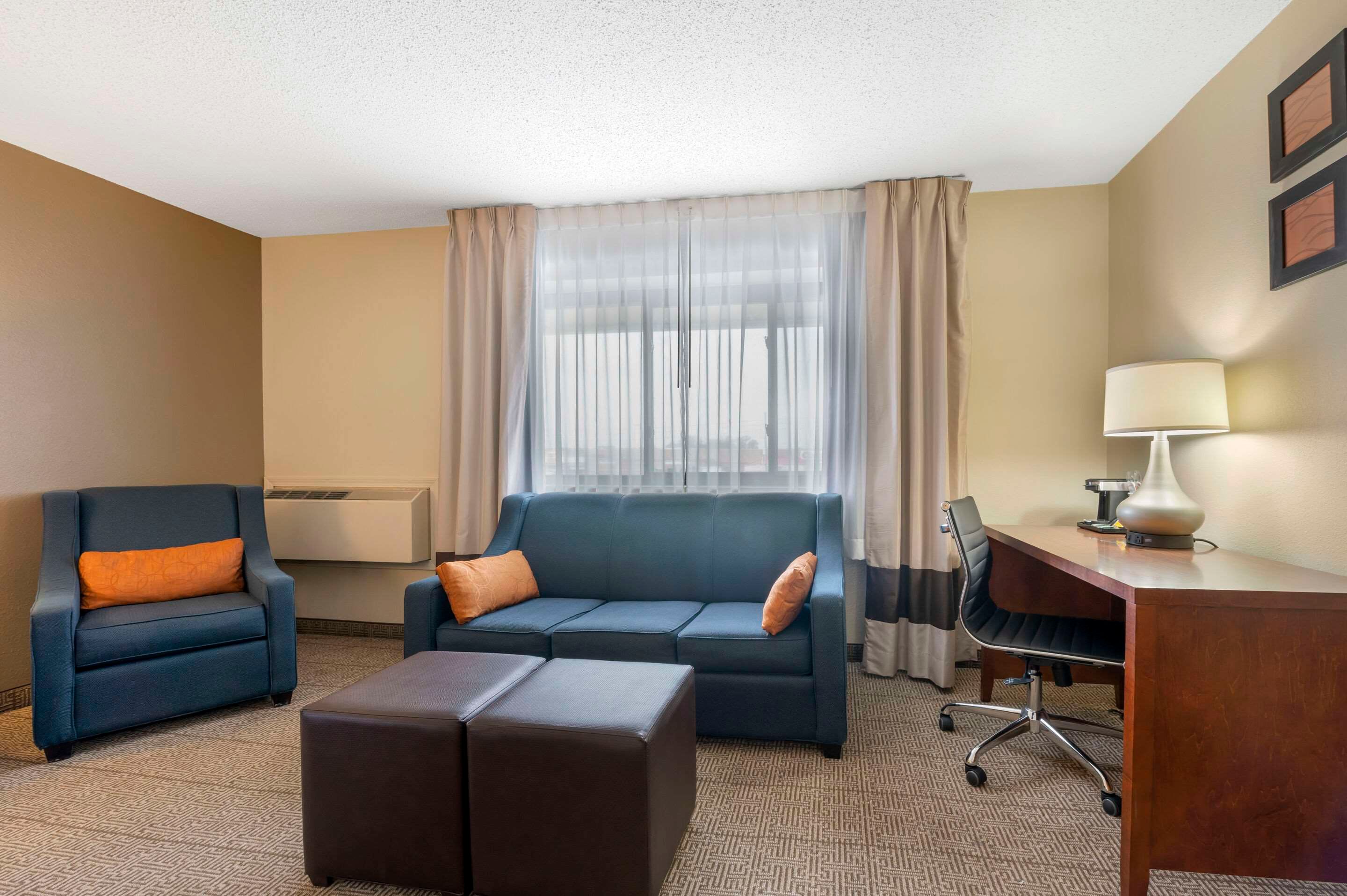 Comfort Inn & Suites Indianapolis Northwest - College Park - אינדיאנאפוליס - חדר שינה