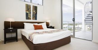 White Shells Luxury Apartments - Marcoola - Bedroom