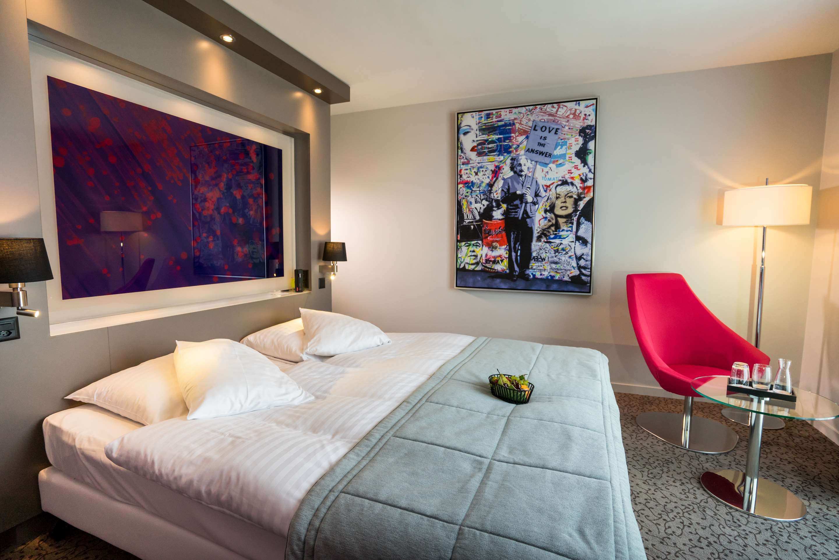 Starling Hotel Lausanne - Saint-Sulpice - Schlafzimmer