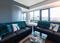 The Spires Serviced Apartments Glasgow - Glaskov - Oturma odası