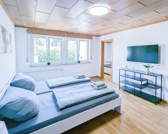 Alfa Stuttgart 3 Zimmer 6 Betten Apartme - Stuttgart - Yatak Odası