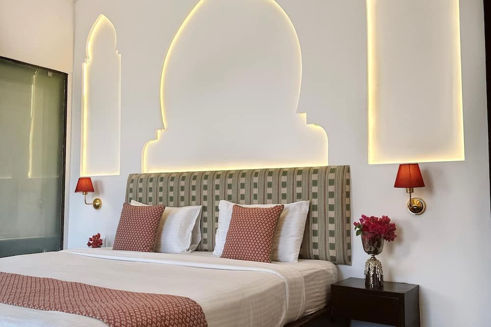 Hotel Atulyaa Taj - אגרה - חדר שינה