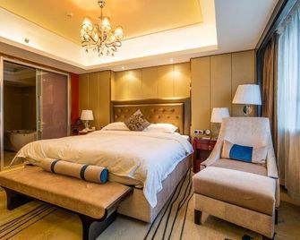 Zhoukou Hotel (Zhoukou Wanshunda Department Store) - Zhoukou - Bedroom