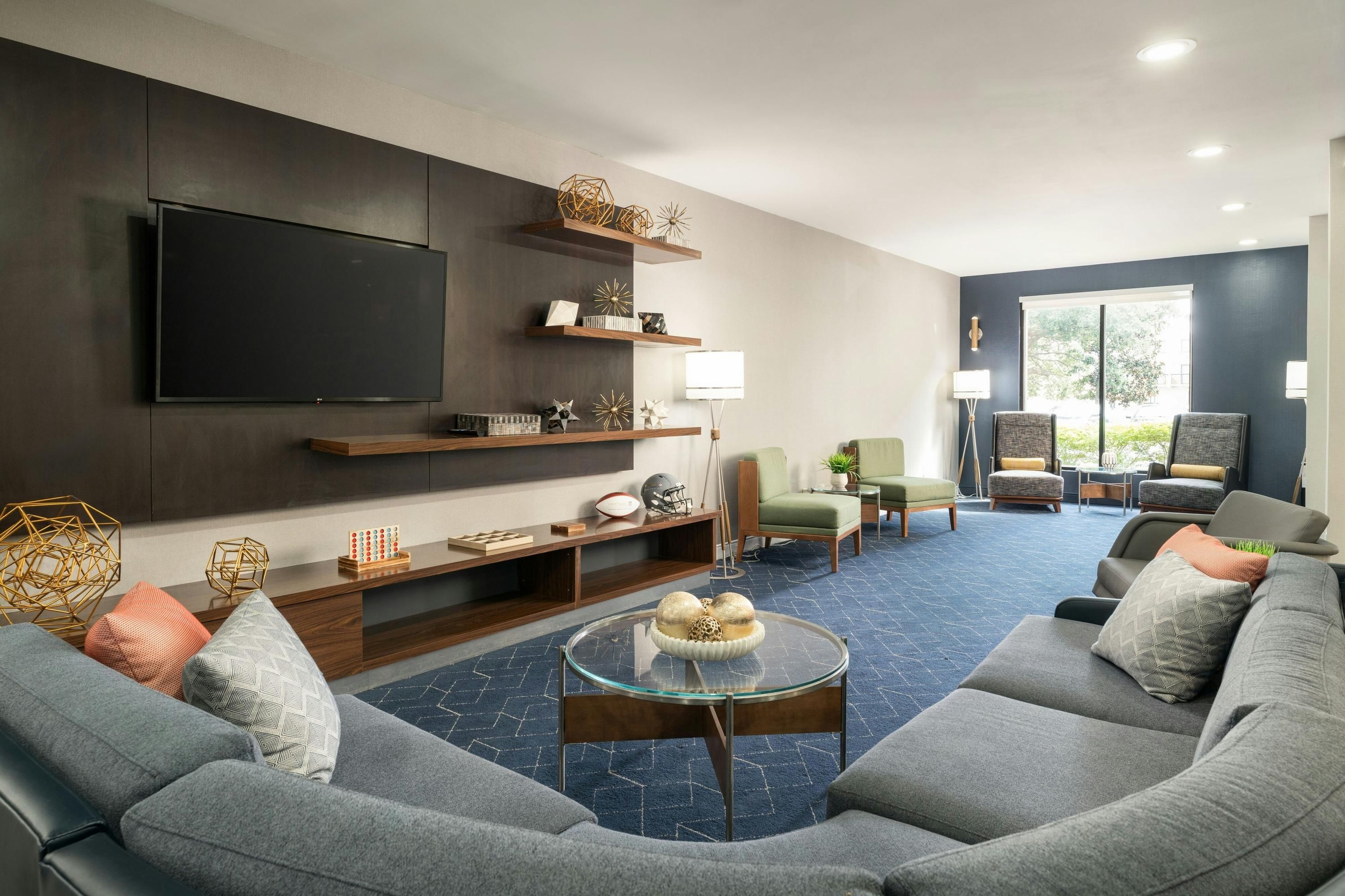 Courtyard by Marriott Gainesville FL - גיינסוויל - סלון