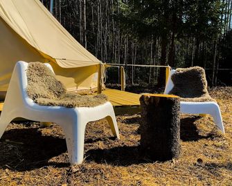 Teepee In The Forest - Sollefteå - Patio