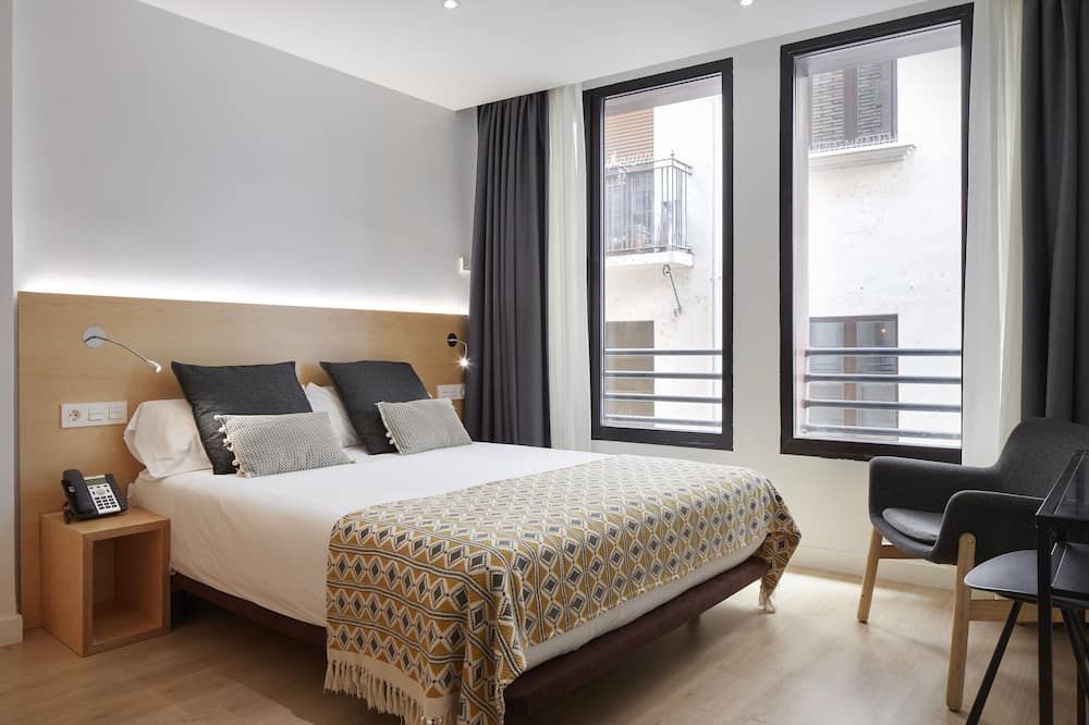 هوستال أرايزو - بنبلونة - غرفة نوم