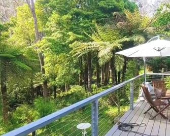 Caravan and studio set up for mountain biking - Warburton - Balcón