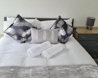 Sav Apartments Nottingham Road Loughborough - 1 Bed Flat - Loughborough - Bedroom