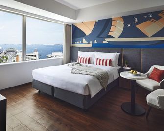 Citadines Harbour Front Yokohama - יוקוהאמה - חדר שינה