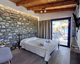 Paraktio Beach Apartments - Kiotari - Schlafzimmer