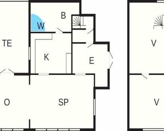 5 Person Holiday Home In Mariestad-By Traum - Mariestad - Floorplan