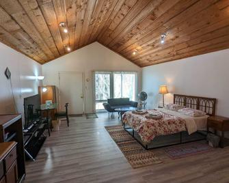 Mechanicsburg Tarzan Hut: Very Private Comfortable Air Cave For 1-2 Travelers - Mechanicsburg - Bedroom