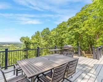 Picturesque views @ The Triple A-Frame - Woodstock - Balkon