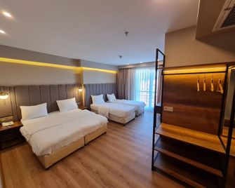 Air Boss Istanbul Airport and Fair Hotel - איסטנבול - חדר שינה