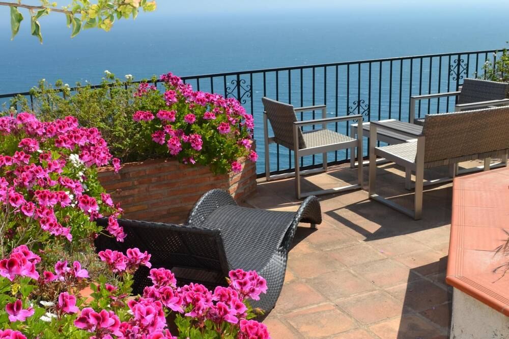 Villa 6 Persons Exceptional Sea View With Private Pool - Salobreña - Balcón