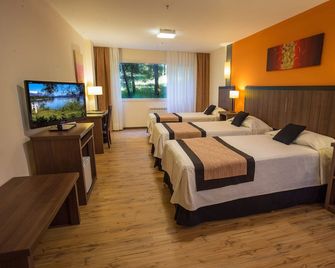 Villa Huinid Hotel Pioneros - סן קרלוס דה ברילוצ'ה - חדר שינה
