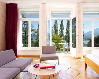 Hotel Beau Séjour Lucerne - Luzern - Wohnzimmer