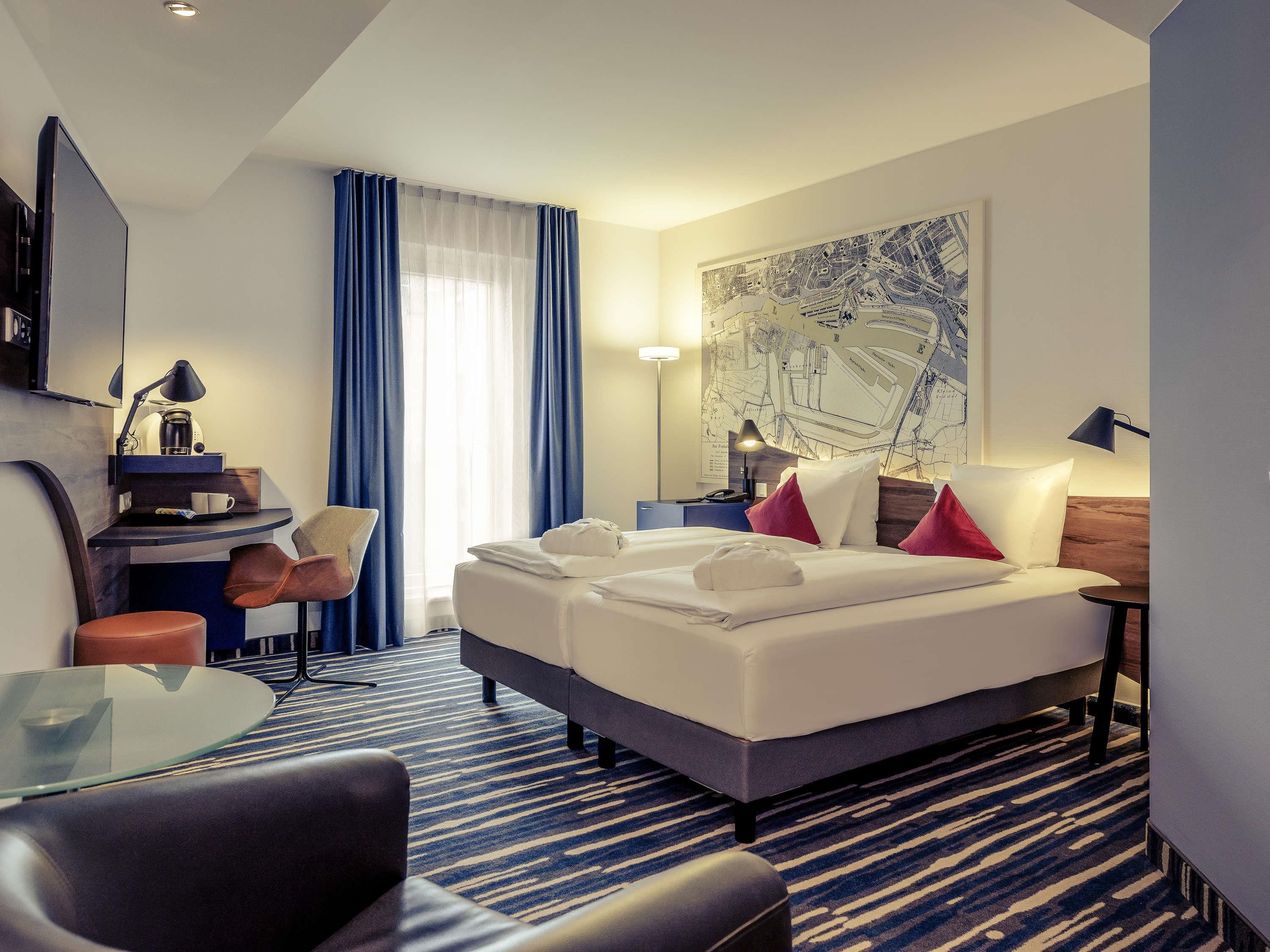 ميركيور هوتل هامبورج ميت - هامبورغ - غرفة نوم