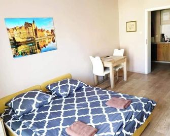 Bon Voyage Kawalerka - Danzica - Camera da letto