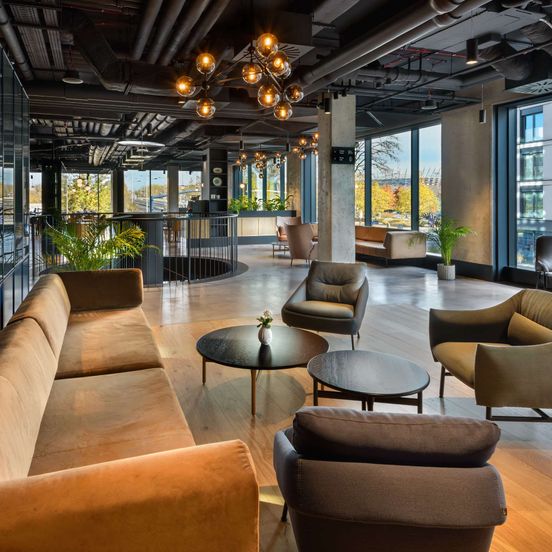 Lobby view of Barceló Warsaw Powisle