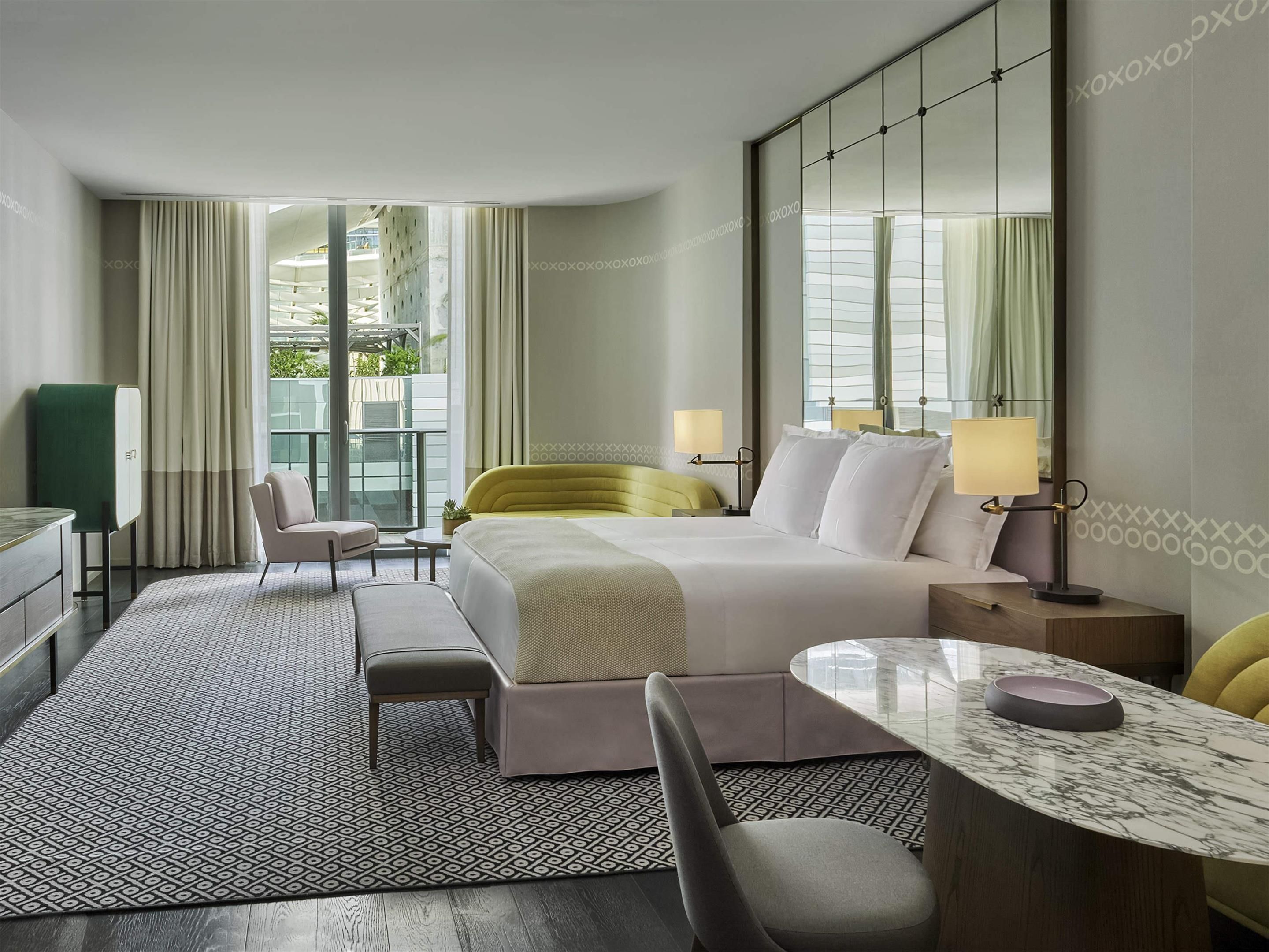 إس إل إس لوكس بريكيل - ميامي - غرفة نوم