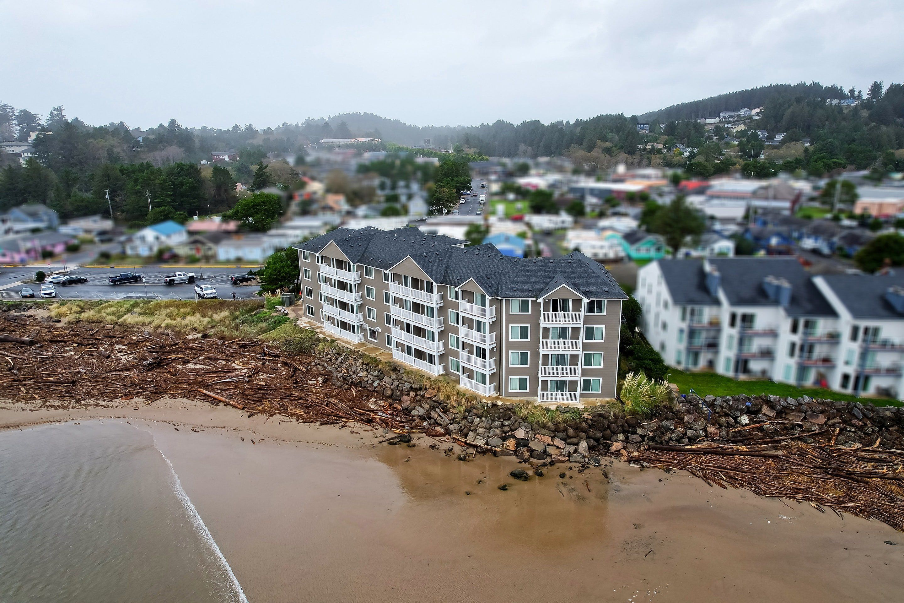 Siletz Bay Beachfront Hotel By OYO Lincoln City - לינקולן סיטי - בניין