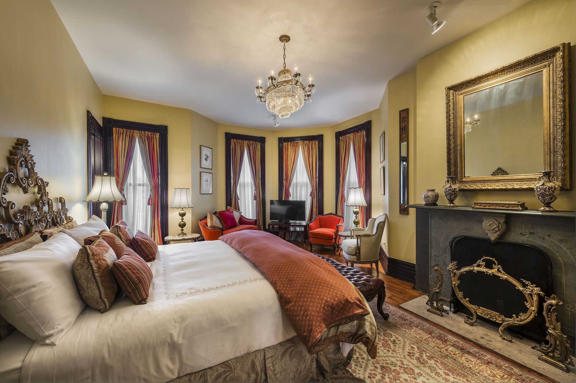 The Inn at 97 Winder - דטרויט - חדר שינה